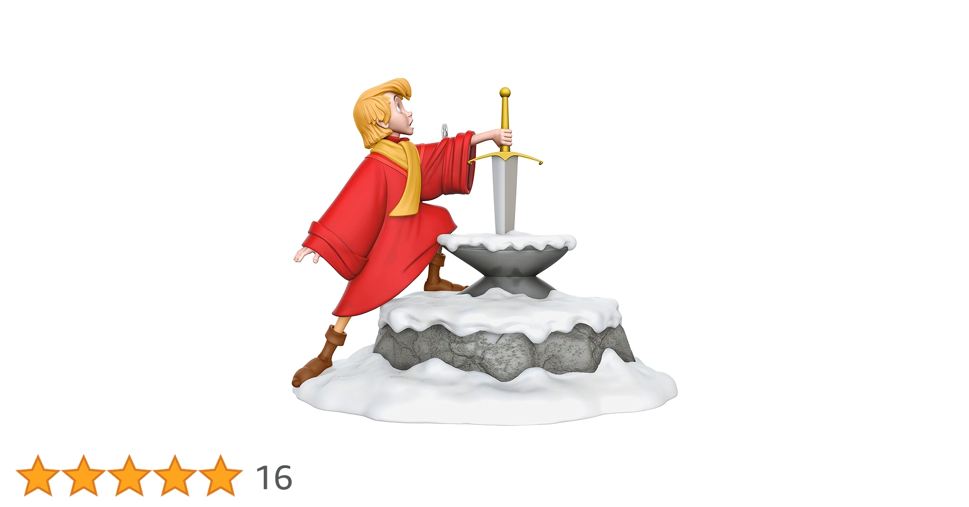 Hallmark Disney アーサー王 クリスマスオーナメント Disneyland King Arthur Carrousel Ride Around the Kingdom